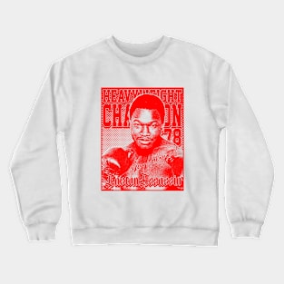 Larry Holmes Red Crewneck Sweatshirt